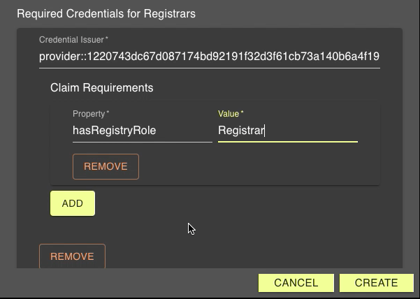 Provider configuration step 4